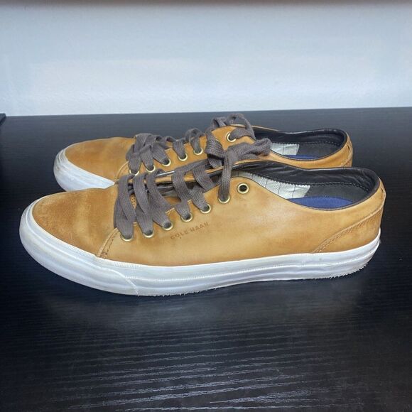 Men's Cole Haan Pinch Weekender Brown Size 8.5 M C29592 - Picture 5 of 12